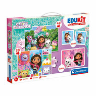 Clementoni Gabby&#039;s Poppenhuis Edukit 4in1 Puzzels en Spellen