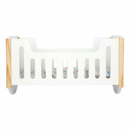 Small Foot - Houten Poppenbed Wit Little Button