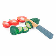 Small Foot - Houten Speelgoed Eten Salade Speelset, 11dlg.