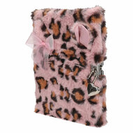 TOPModel Dagboek met Slot Cosy Cat Roze
