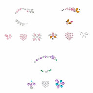 TOPModel Face Crystal Stickers Beauty and Me