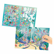 TOPModel Metallic Stickerworld Zeemeermin Stickerboek