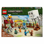 LEGO Minecraft 21273 De Ghast-ballon Aanval op het Dorp