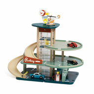 Classic World Houten Vintage Garage met Auto&#039;s, 11dlg.