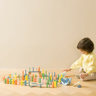 Classic World Houten Domino Oceaan, 100dlg.