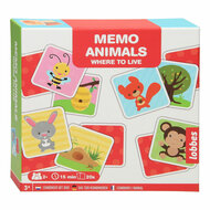 Lobbes Memo Spel - Dier &amp; Huis