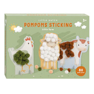 Little Dutch Pompom Plakken Little Farm