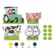 Fien &amp; Teun Pompom Plakken