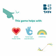 BS Toys Houten Draaistok met Lint
