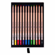 Bruynzeel Design Pastelpotlood Box, 12 Kleuren