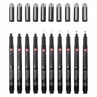 Sakura Pigma Micron Black Edition Set En Gratis Etui, 10St