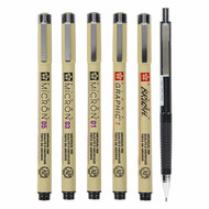 Sakura Unieke Manga-Collectie Van 6 Pigma Micron