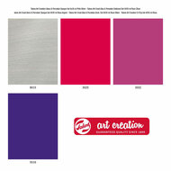 Talens Art Creat.Glas &amp; Porselein Dekkend 4 X30ml Roze Zilver