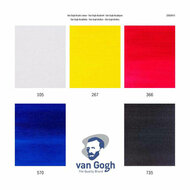 Van Gogh Acrylverf Primaire Mengset, 5x40ml