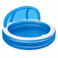 Bestway Familiebad Rond Summer Days met UV Zonnescherm, 241cm