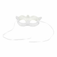Oogmasker Venice Felina Zilver