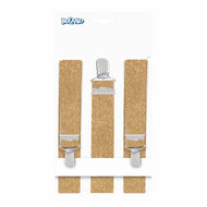 Bretels Basic Goud