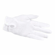 Handschoenen met Drukknop Wit XL