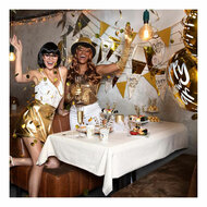 Hoed Glitz Goud