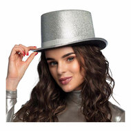 Hoed Glitz Zilver