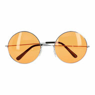 Partybril Hippie XL Oranje
