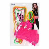 Set 80&#039;s Neon Outfit