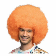 Pruik Sugar Neon Oranje