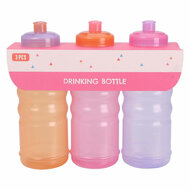 Sportfles 625ml Roze, 3st