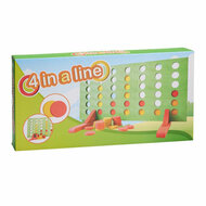 Houten 4 op een Rij Spel