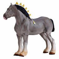 Mojo Horse World Stippen Grijze Paard - 381068