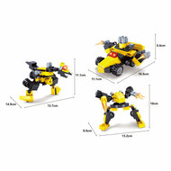 Titans Robot Bouwblokjes Bouwset 3-in-1