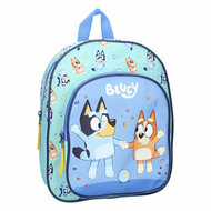 Bluey Rugzak Best Friends Fun Blauw