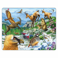 Larsen Legpuzzel Dieren - Alpen, 55st.