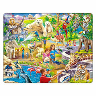 Larsen Legpuzzel Dieren - In de Dierentuin, 48st.