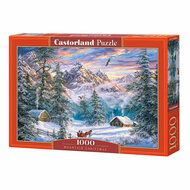 Castorland Legpuzzel Mountain Christmas, 1000st.
