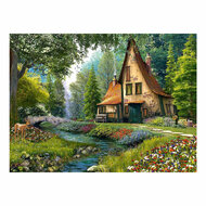 Castorland Legpuzzel Toadstool Cottage, 2000st.