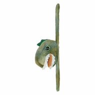 Pluche Klaparmband Krokodil