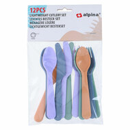 Gekleurd Bestekset, 12dlg,