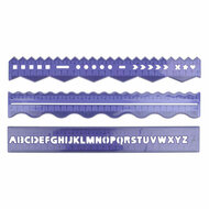 Linialenset Creatief 30cm, 3dlg.