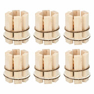 Houten Aanmaakblokjes van Hout, 6-pack