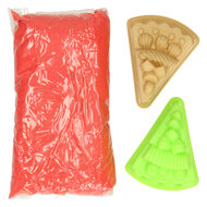 Speelzand Taartpunten, 150gr