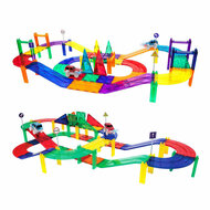 PicassoTiles Race Track - Magnetische Bouwtegels, 50dlg.