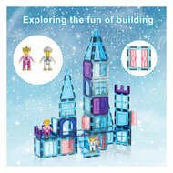 PicassoTiles Winter Theme - Magnetische Bouwtegels, 72dlg.
