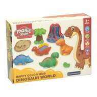 Kleiset Dinowereld - 4 Kleuren Klei