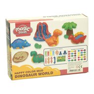 Kleiset Dinowereld - 4 Kleuren Klei