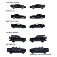 Majorette Black Edition Die-cast Voertuigen, 5dlg.