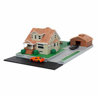 Jada Fast &amp; Furious Nano Dom&#039;s huis Diorama met Voertuigen