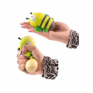 Squeeze Funny Bijtjes Anti-Stress Knijpfiguur, 9cm