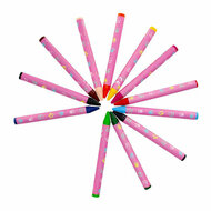 Waskrijt Gabby&#039;s Poppenhuis, 12 Kleuren