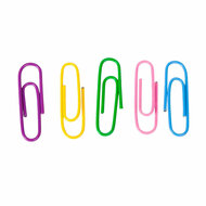 Gekleurde Paperclip 28mm, 150st.